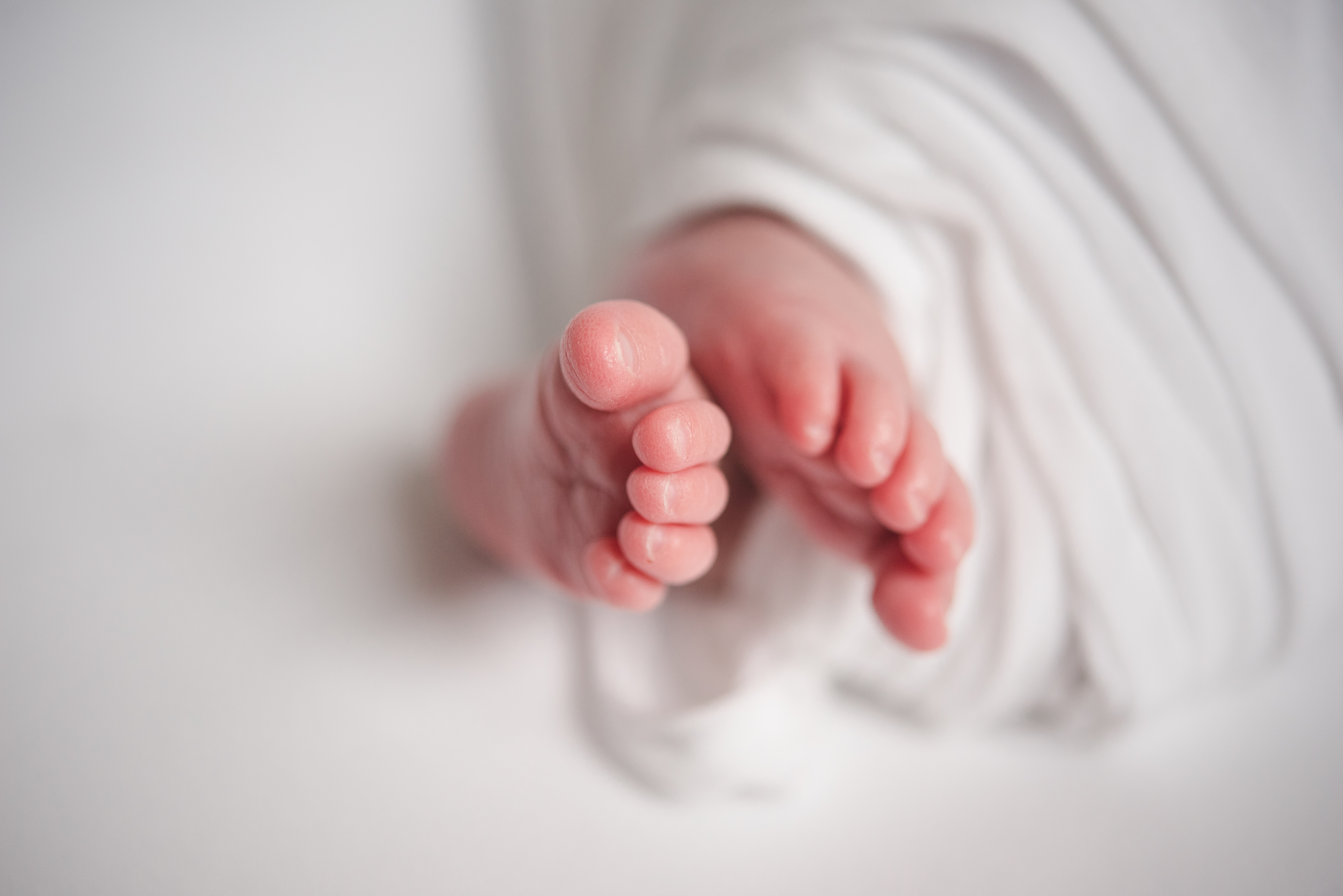 baby toes details